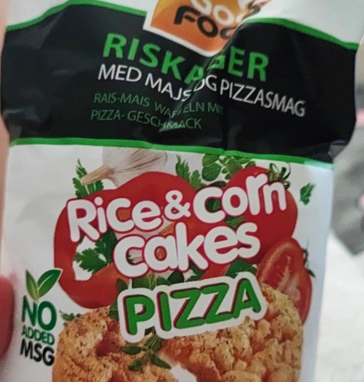 Képek - Rice & corn cakes pizza Good food