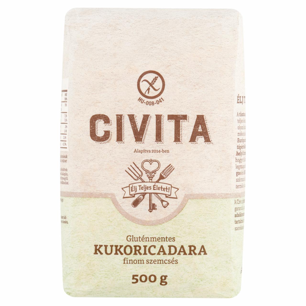 Képek - Civita gluténmentes finom szemcsés kukoricadara 500 g