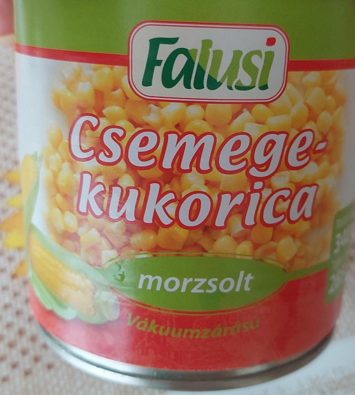 Képek - Csemege kukorica morzsolt Falusi