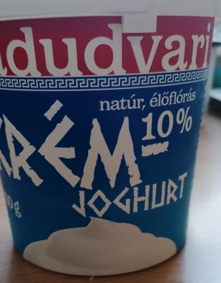 Képek - Natúr élőflórás 10% krémjoghurt Nádudvari