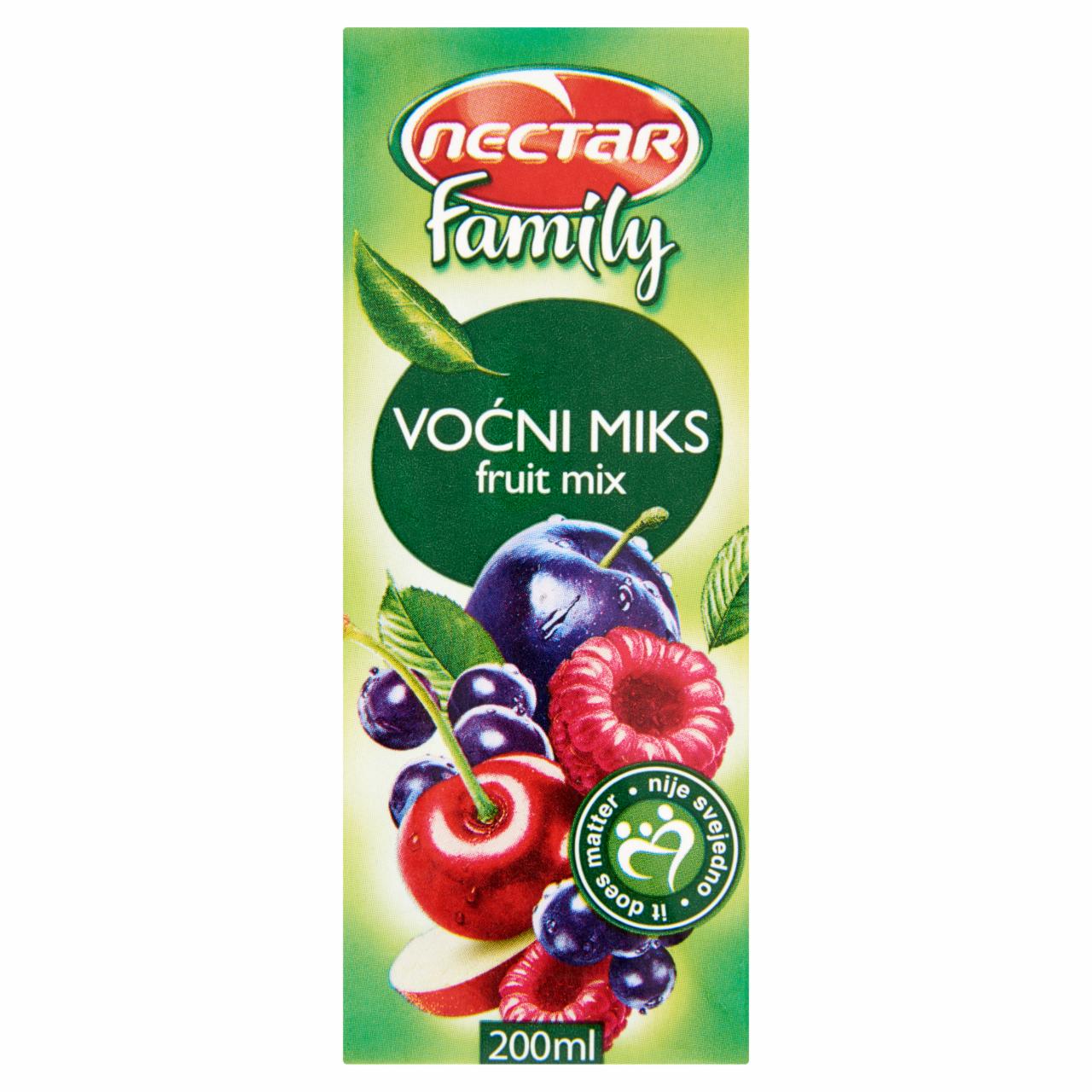 Képek - Nectar Family szűrt vegyes gyümölcsital piros gyümölcsökkel 200 ml