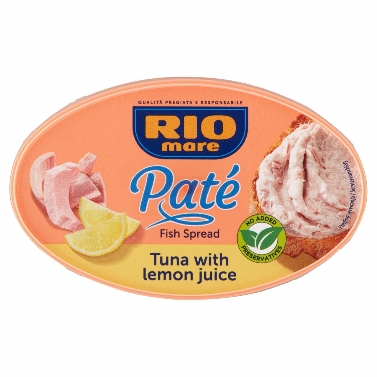 Képek - Rio Mare Paté tonhalpástétom citromlével 115 g
