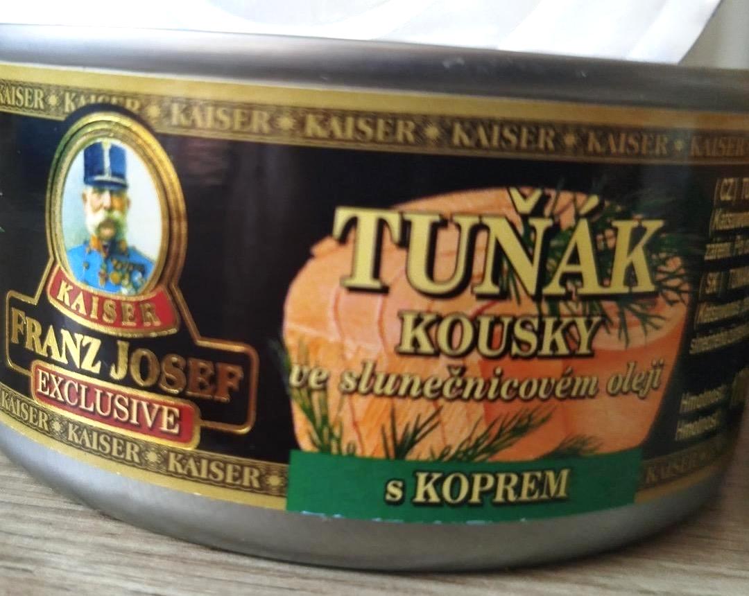 Képek - Tuňák kousky ve slunečnicovém oleji s koprem Kaiser Franz Josef