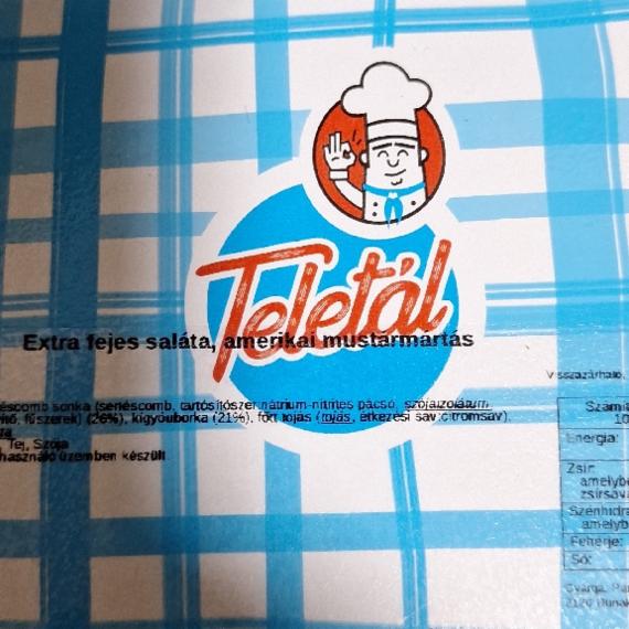 Képek - Extra fejes saláta ,amerikai mustármártás Teletál