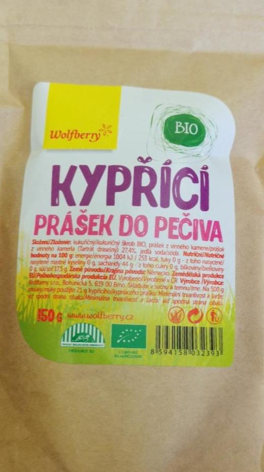 Képek - Sütőpor - BIO Wolfberry