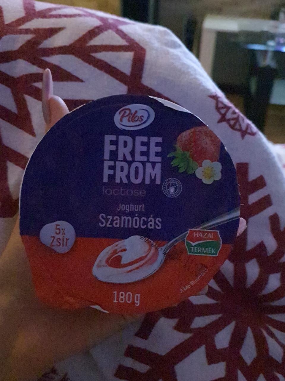 Képek - Free from lactose joghurt szamóca Pilos