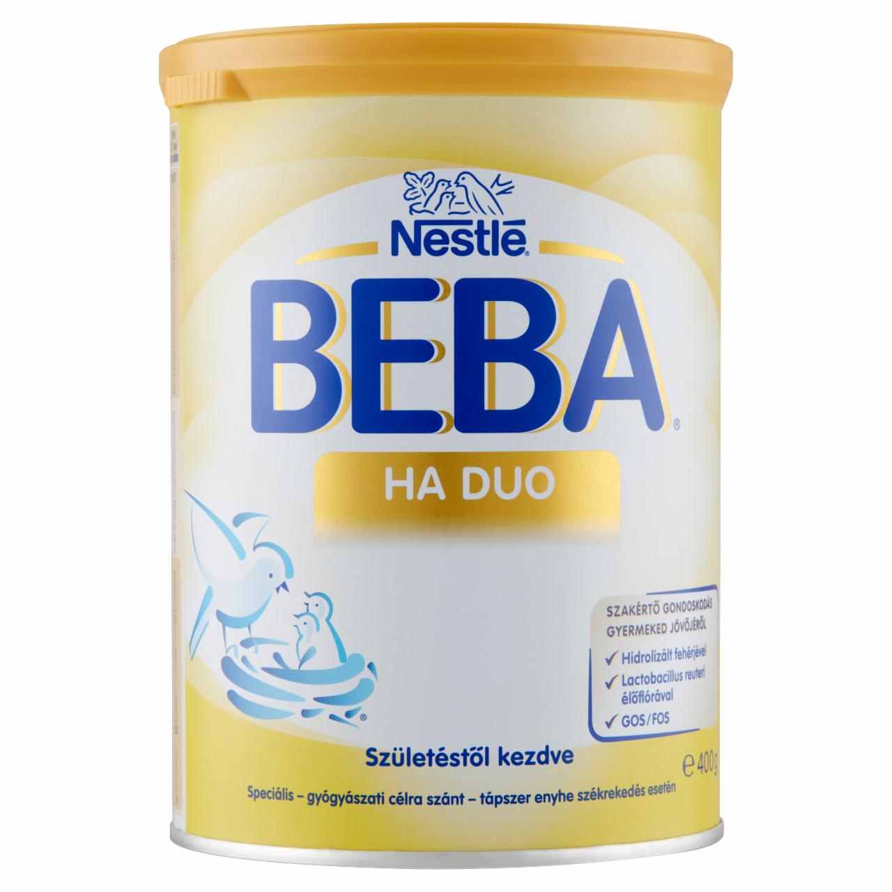 Képek - Beba HA Duo speciális - gyógyászati célra szánt - tápszer születéstől kezdve 400 g