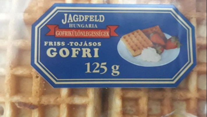 Képek - Jagdfeld Gofrikülönlegességek friss-tojásos gofri 125 g
