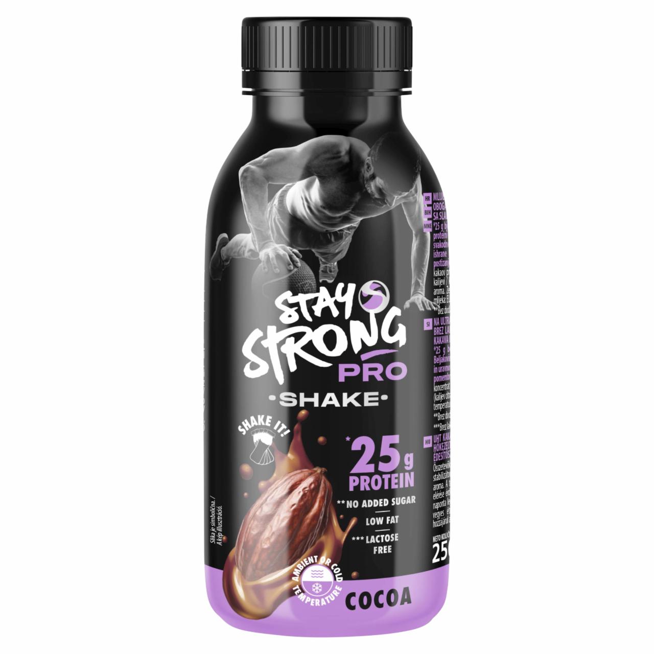 Képek - Stay Strong Pro Shake UHT kakaós fehérje ital 250 ml