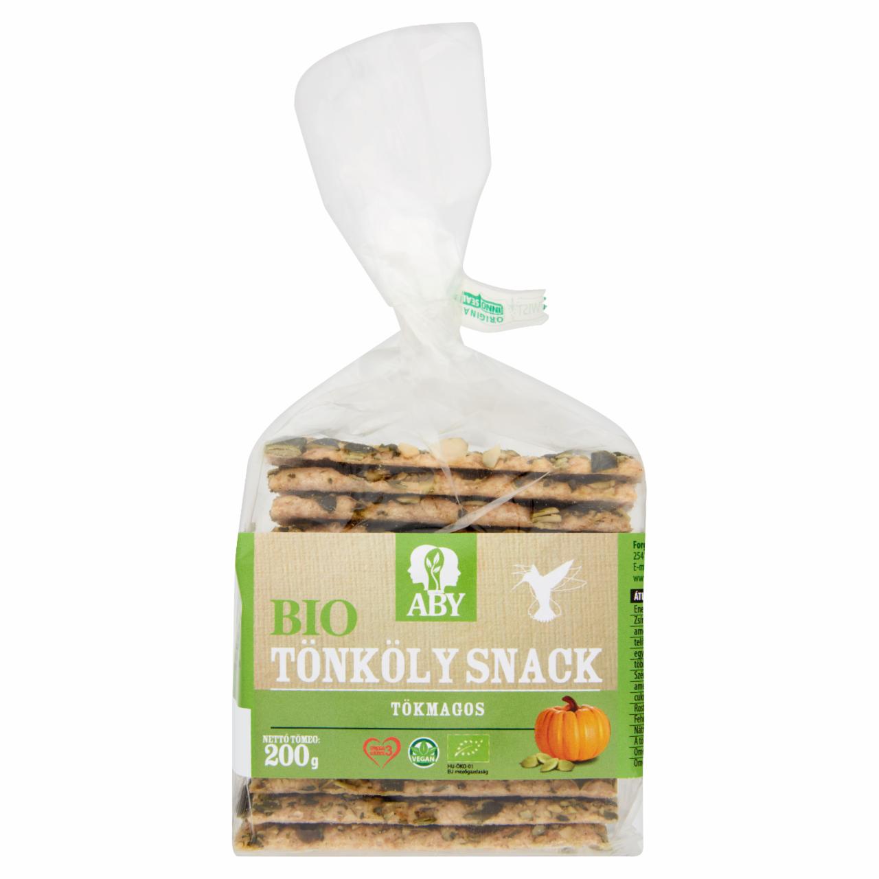 Képek - ABY BIO tökmagos tönköly snack 200 g