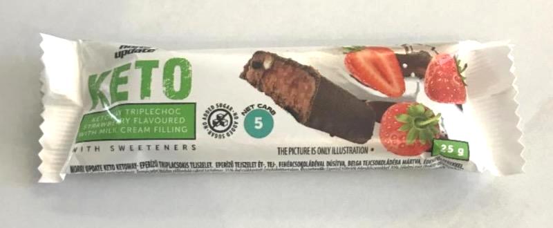 Képek - Keto eperízű tejszelet Norbi Update