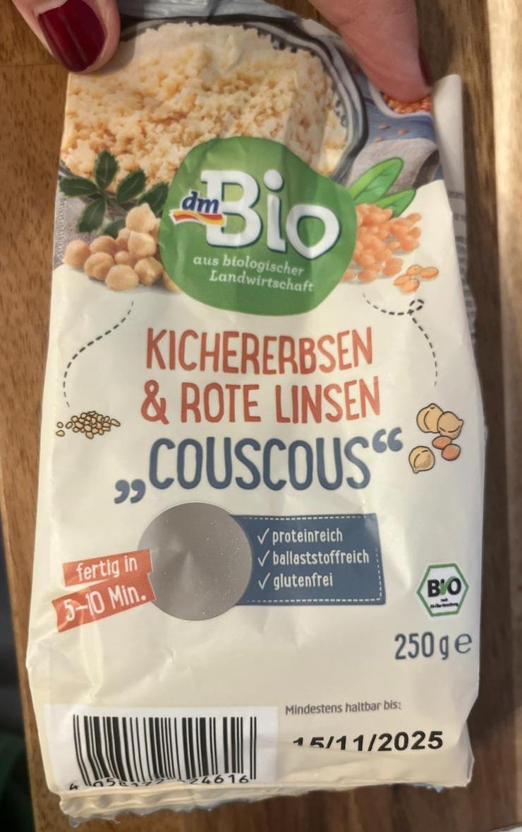 Képek - Kichererbsen & rote linsen couscous dmBio