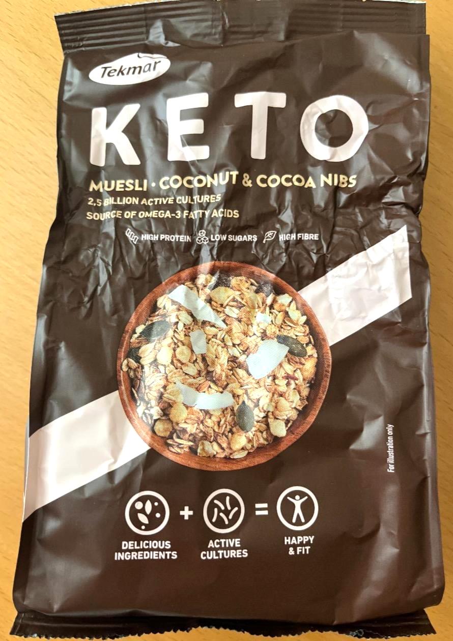 Képek - Keto Muesli Coconut & Cocoa Nibs Tekmar