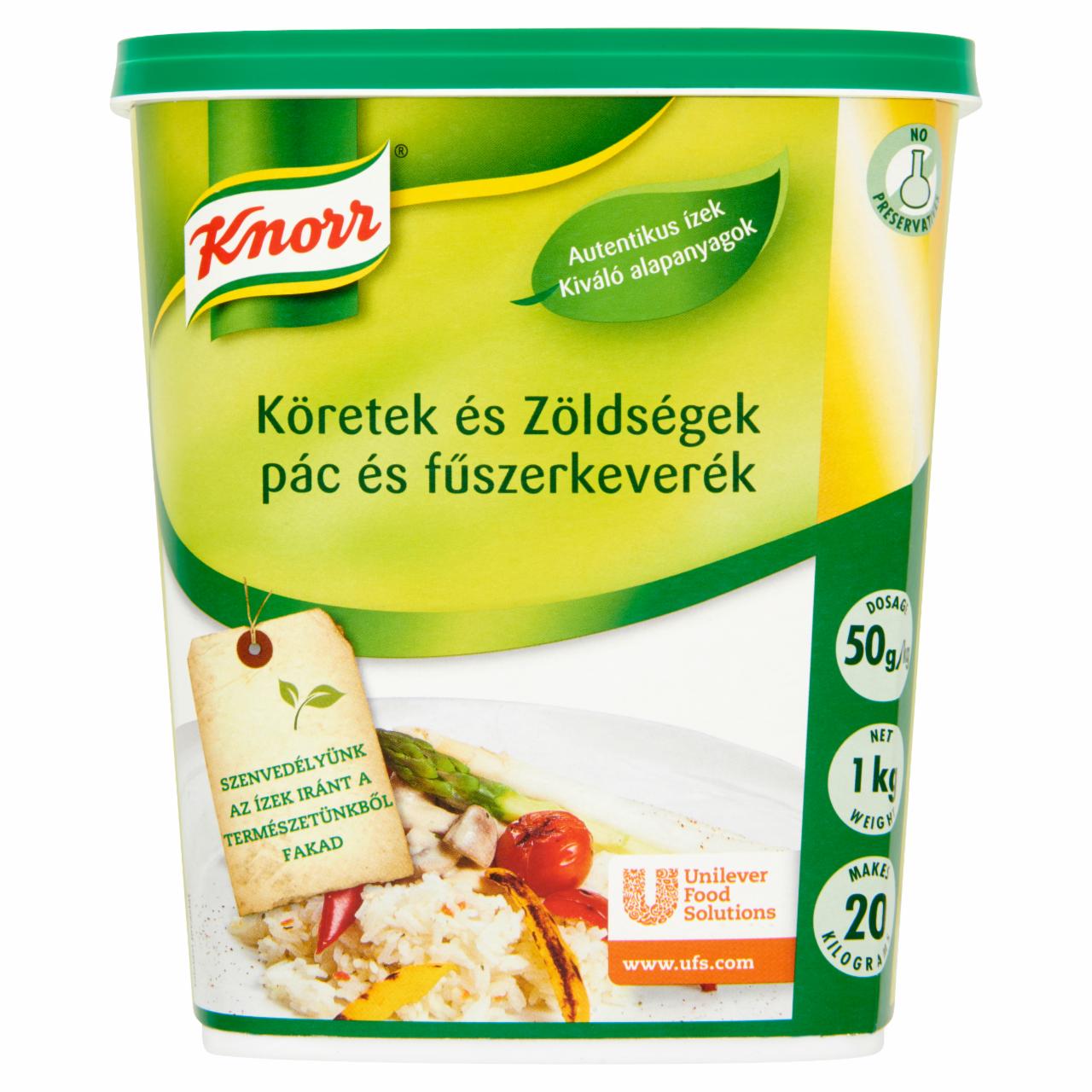 Képek - Knorr Köretek és Zöldségek pác és fűszerkeverék 1 kg