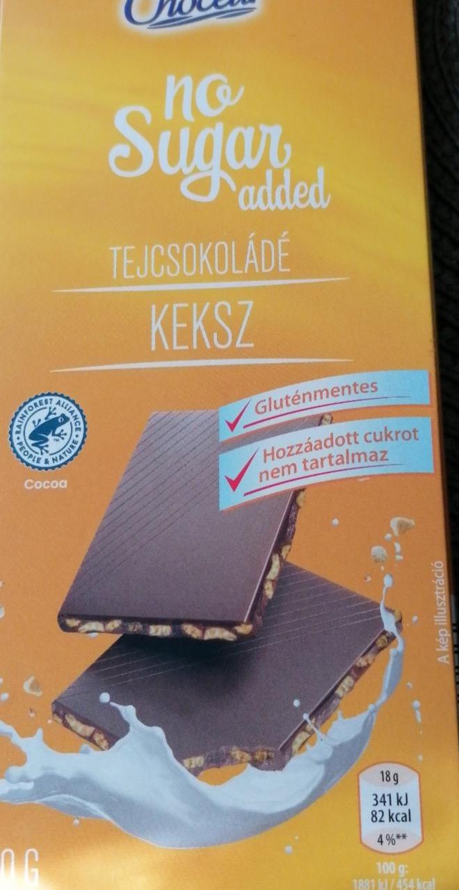 Képek - Kekszes tejcsokoláde no sugar Choceur