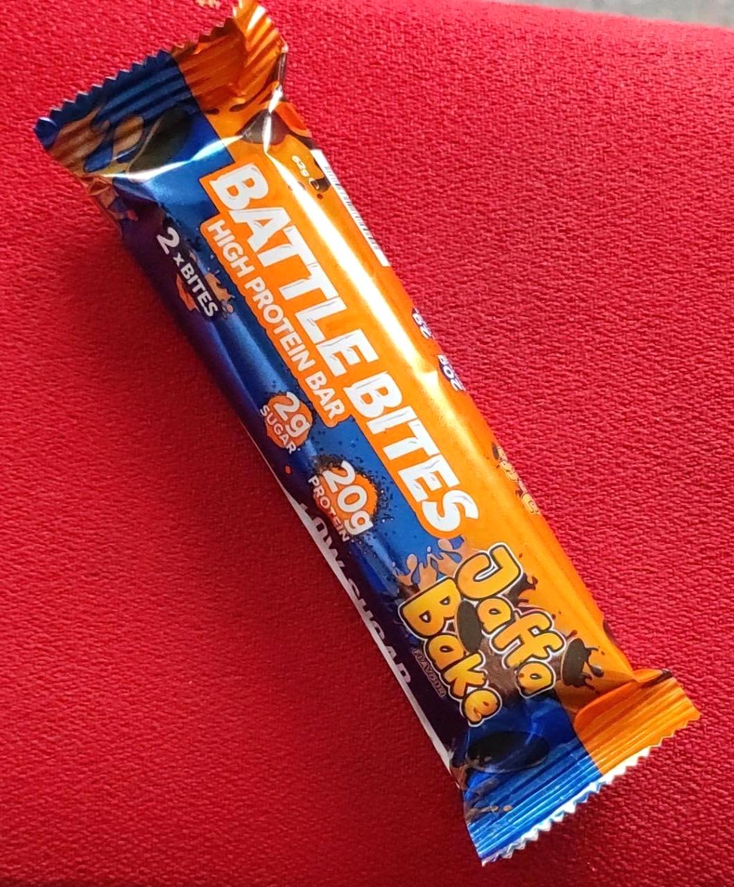 Képek - Battle bites High protein bar Jaffa Bake