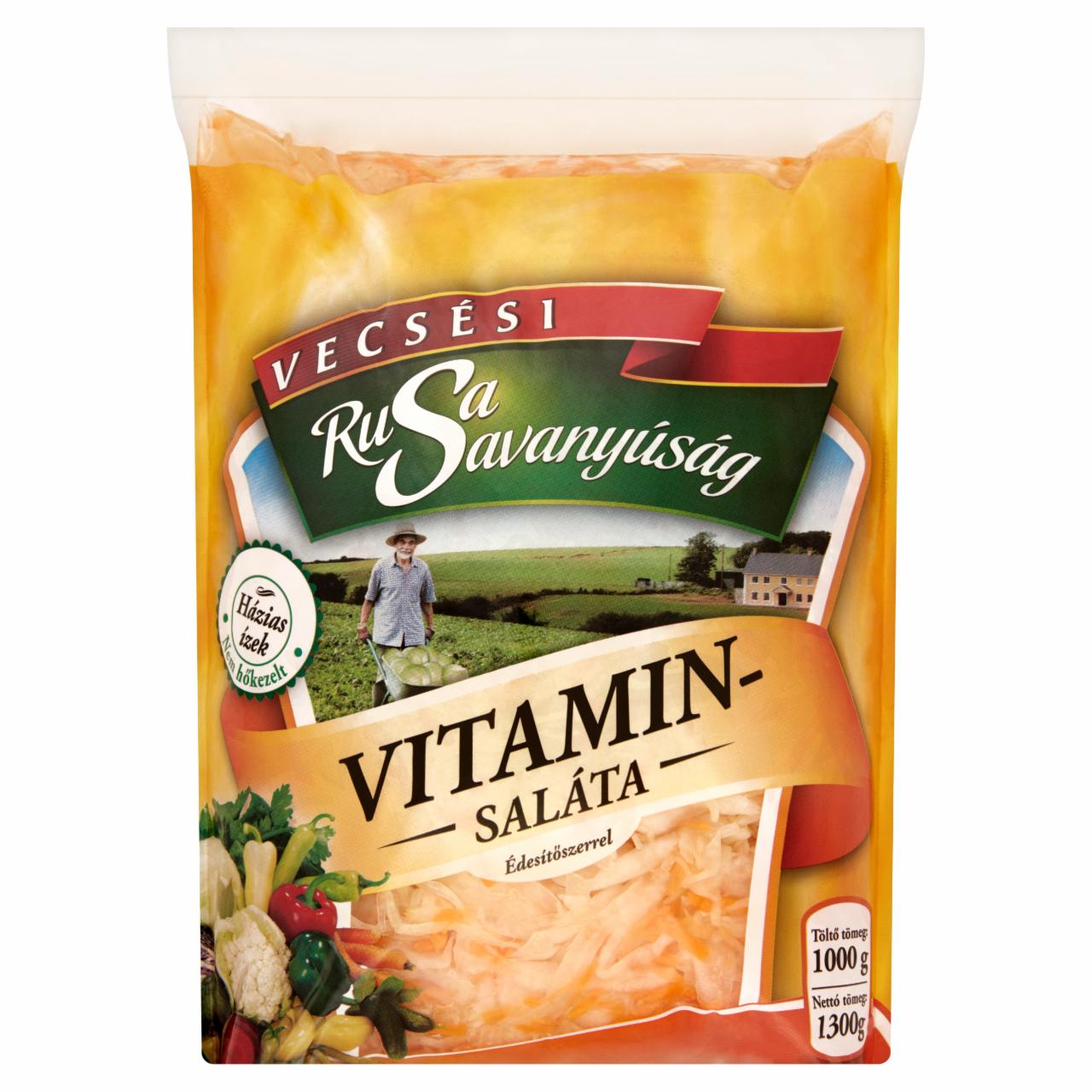 Képek - Rusa Savanyúság vitaminsaláta édesítőszerrel 1300 g