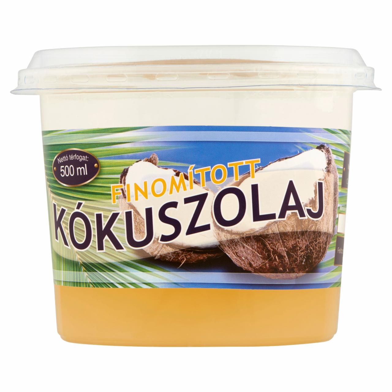 Képek - Finomított kókuszolaj 500 ml