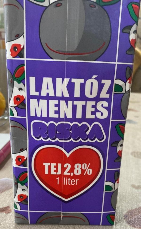 Képek - Laktózmentes tej 2.8% Riska