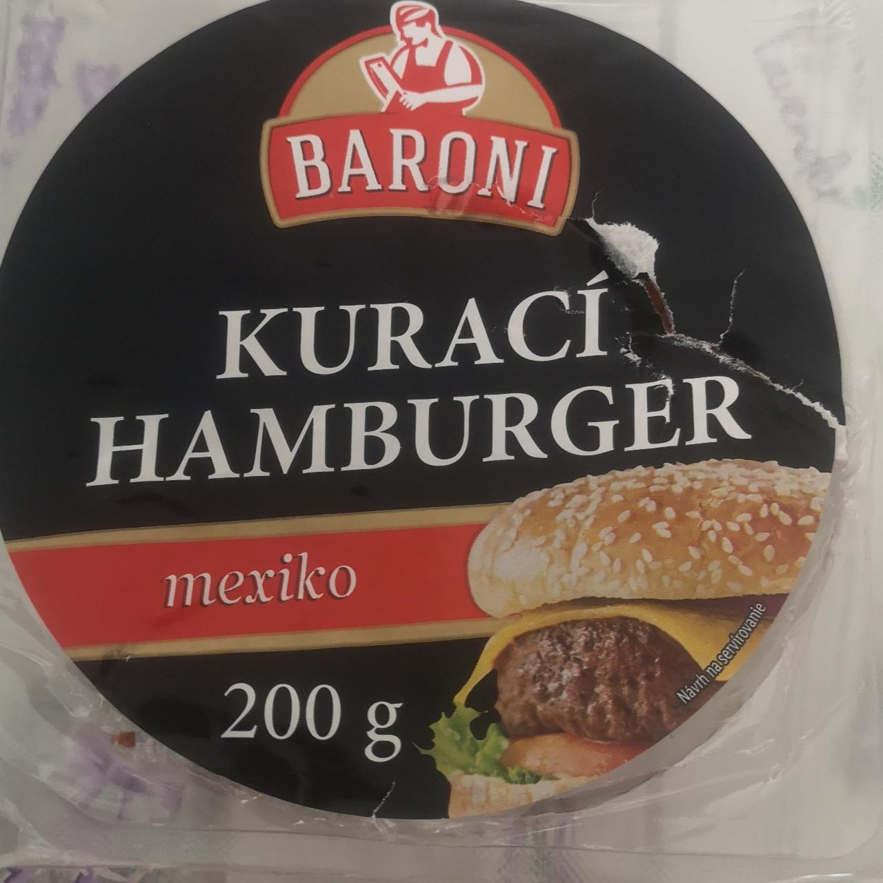 Képek - Csirke hamburger mexikói ízesítésű Baroni