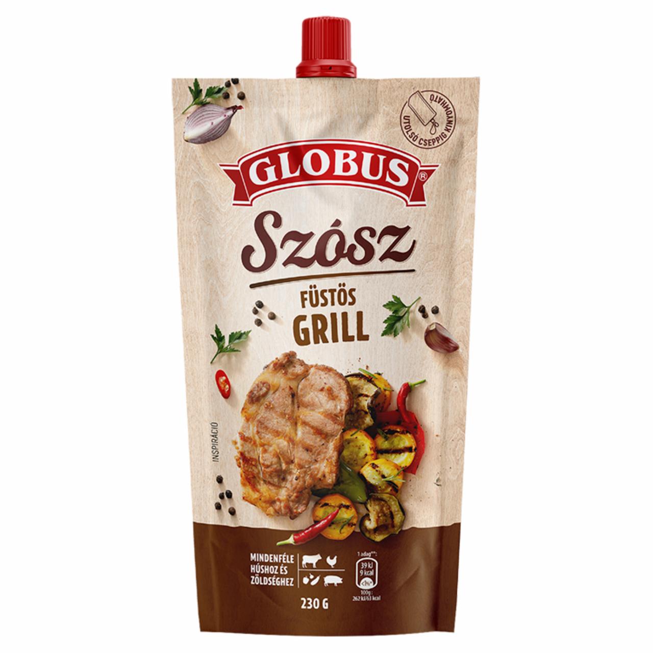 Képek - Globus füstös grill szósz 230 g