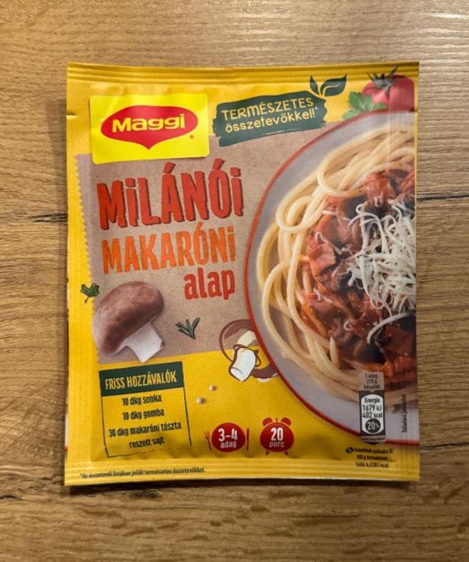 Képek - Milánói makaróni alap Maggi