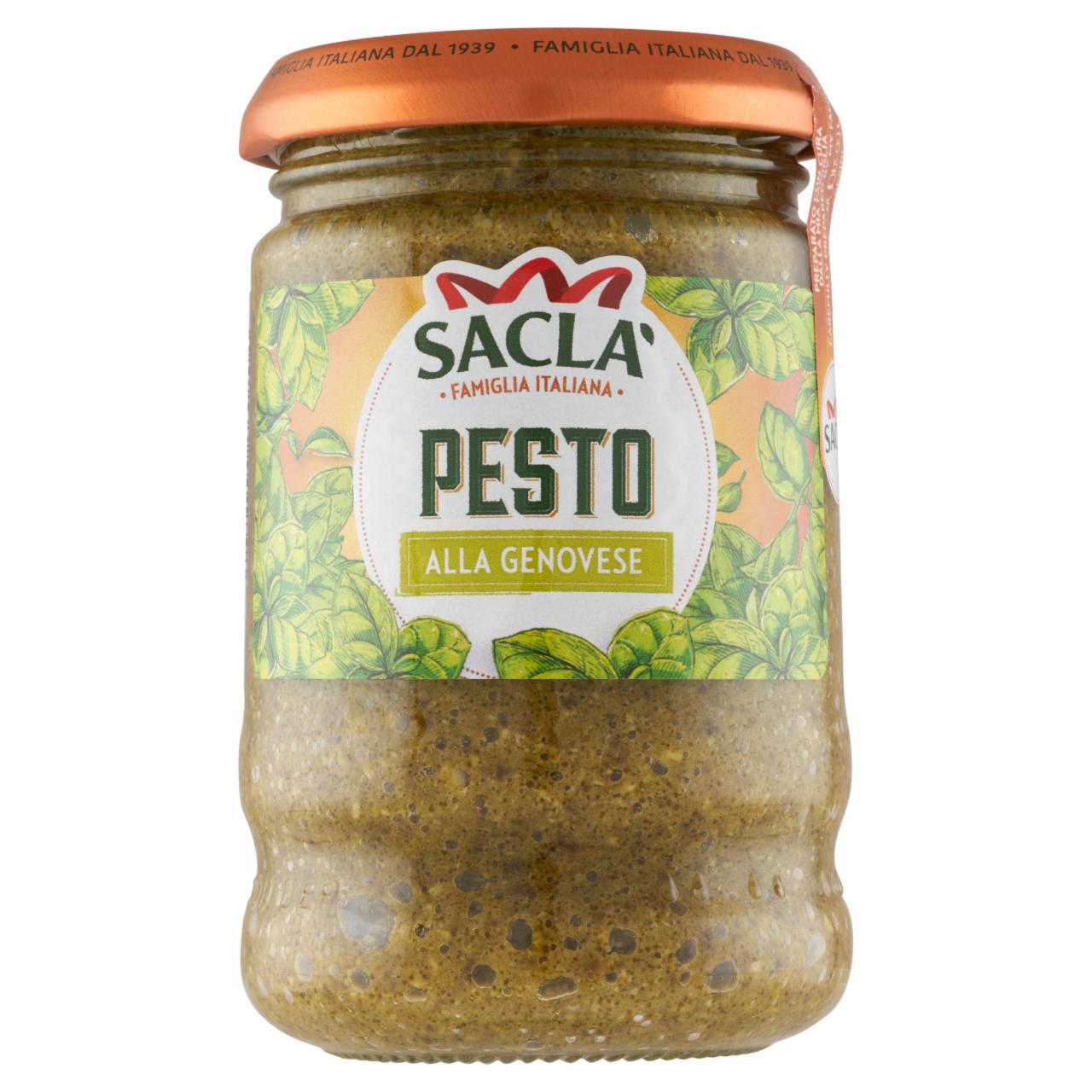 Képek - Saclà bazsalikomos pesto 190 g 