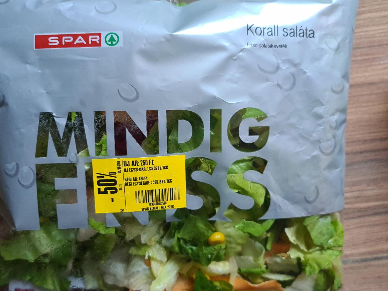 Képek - Korall saláta Spar