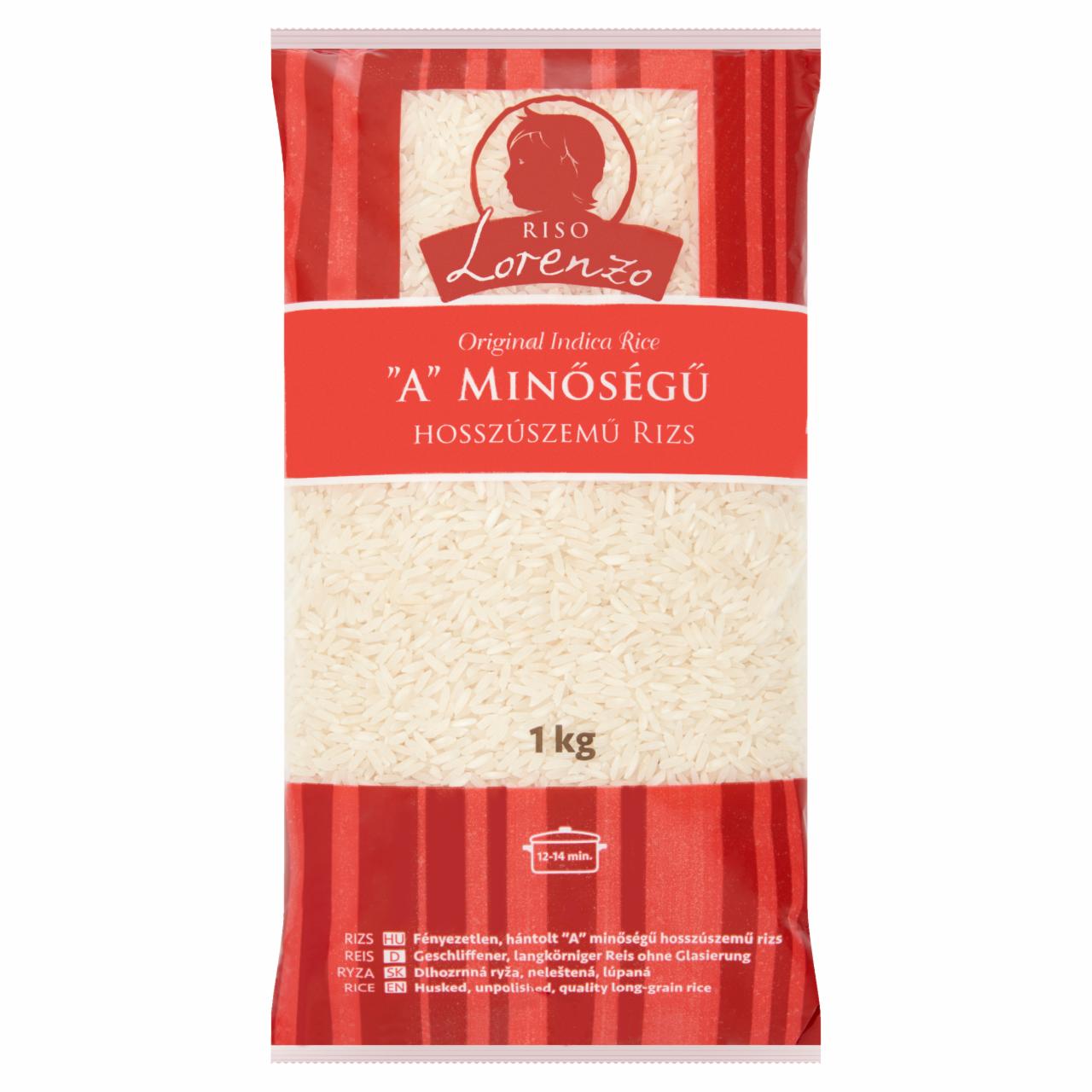 Képek - Lorenzo 'A' minőségű hosszúszemű rizs 1 kg