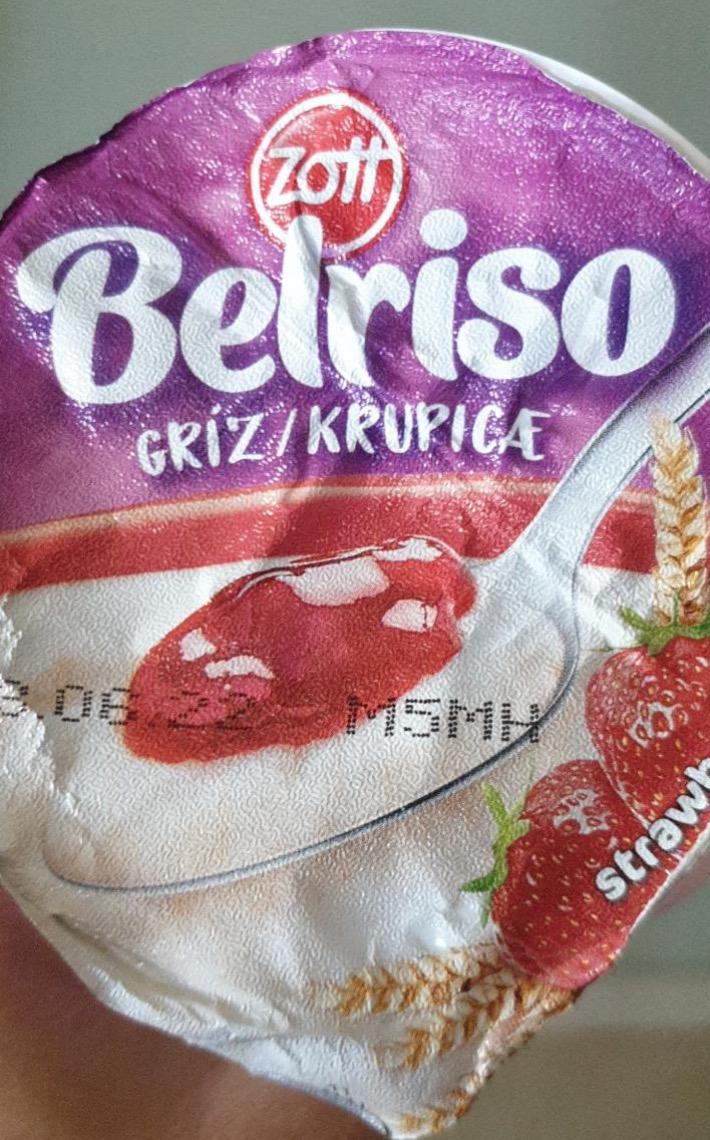 Képek - Belriso gríz desszert epres Zott