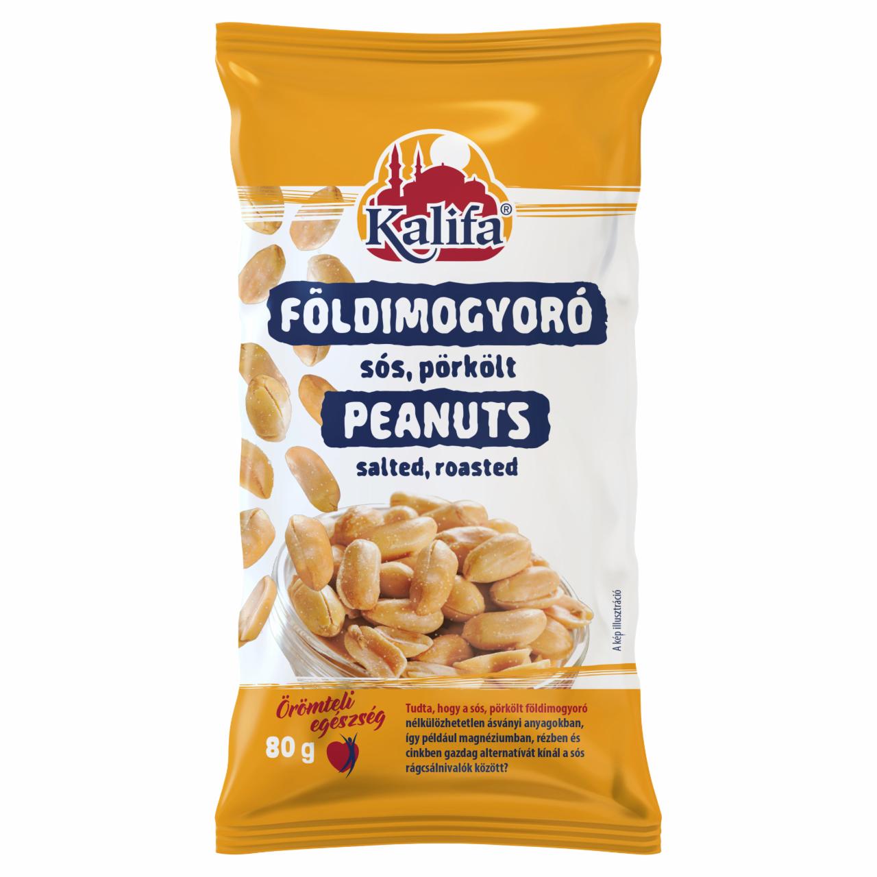 Képek - Kalifa sós, pörkölt földimogyoró 80 g