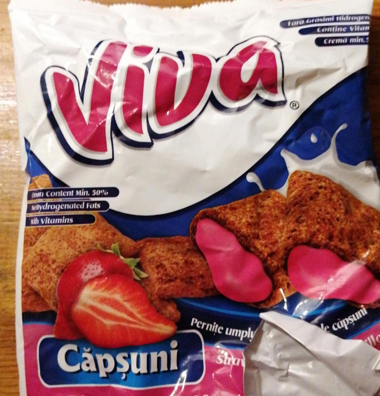 Képek - Viva Capsuni snacks földiepres krémmel