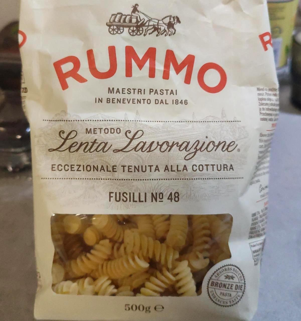 Képek - Rummo Fusilli tojás nélküli durum száraztészta 500 g