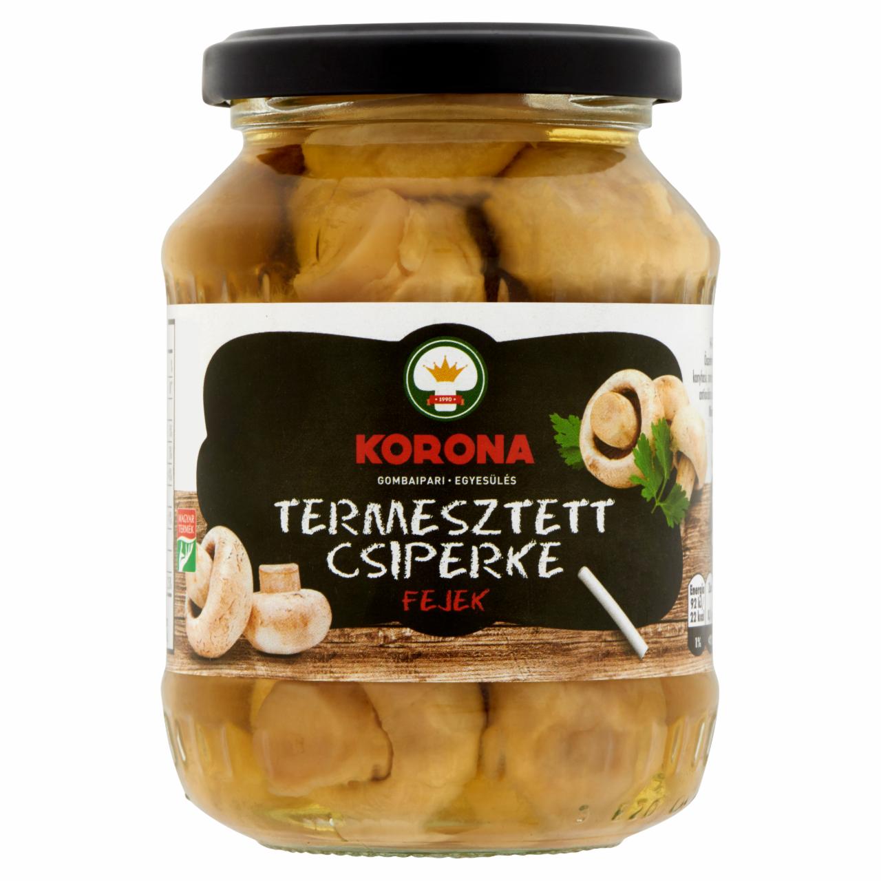 Képek - Korona termesztett csiperke fejek 330 g