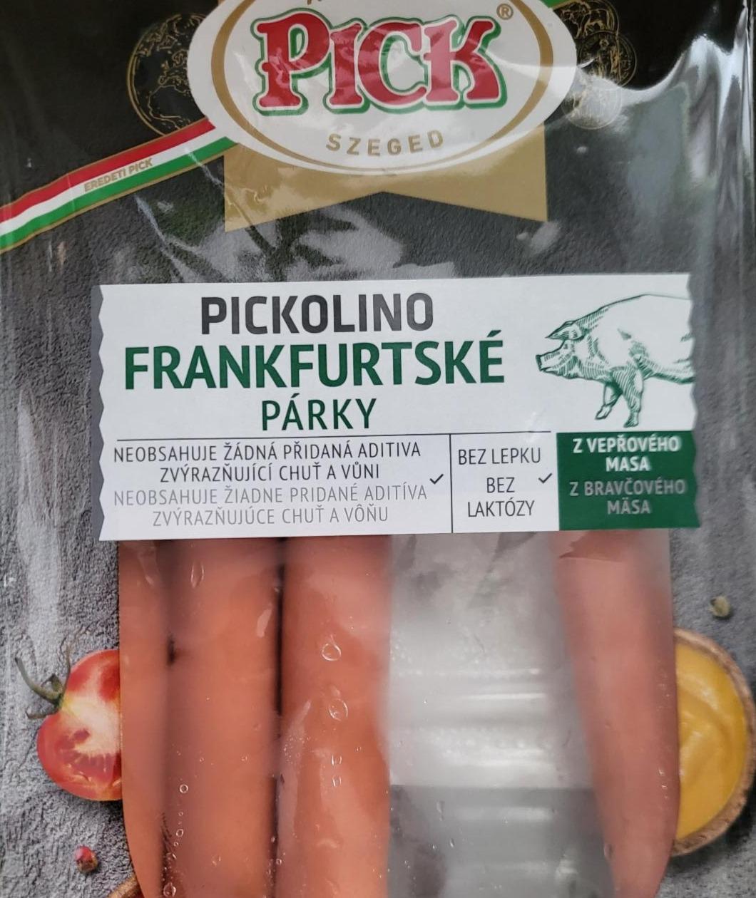 Képek - PICK Pickolino roppanós frankfurti virsli sertéshúsból 300 g