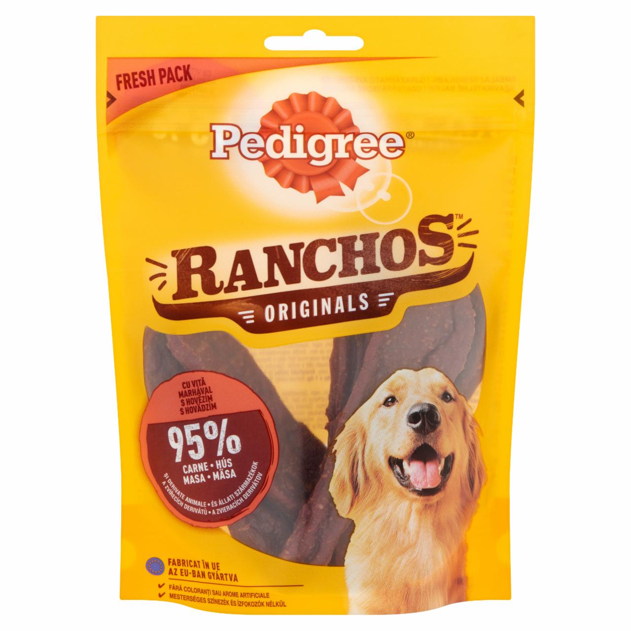 Képek - Pedigree Ranchos jutalomfalat kutyák számára marhával 70 g