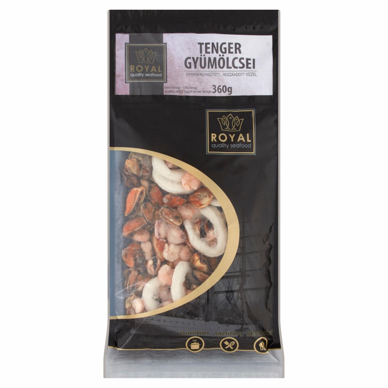 Képek - Royal gyorsfagyasztott tenger gyümölcsei 360 g