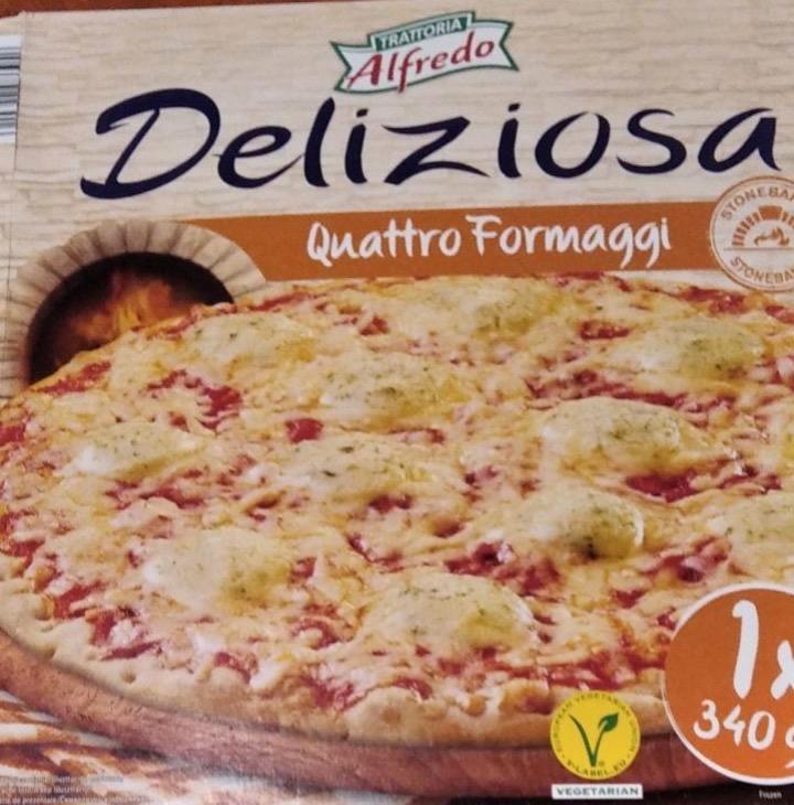 Képek - Deliziosa pizza Quattro Formaggi Trattoria Alfredo