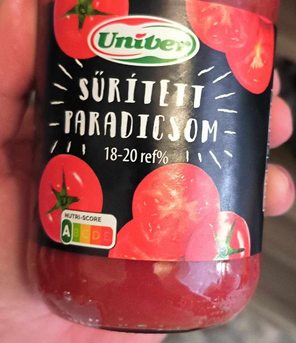 Képek - Univer sűrített paradicsom 18-20 ref% 360 g