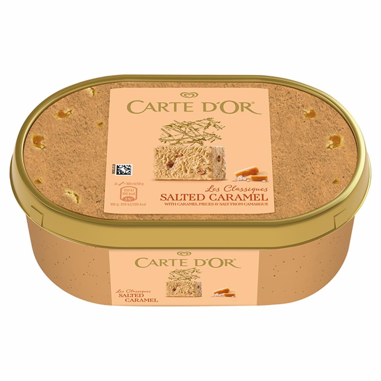 Képek - Carte D'Or sós karamelles tejjégkrém vajkaramella darabkákkal 1000 ml