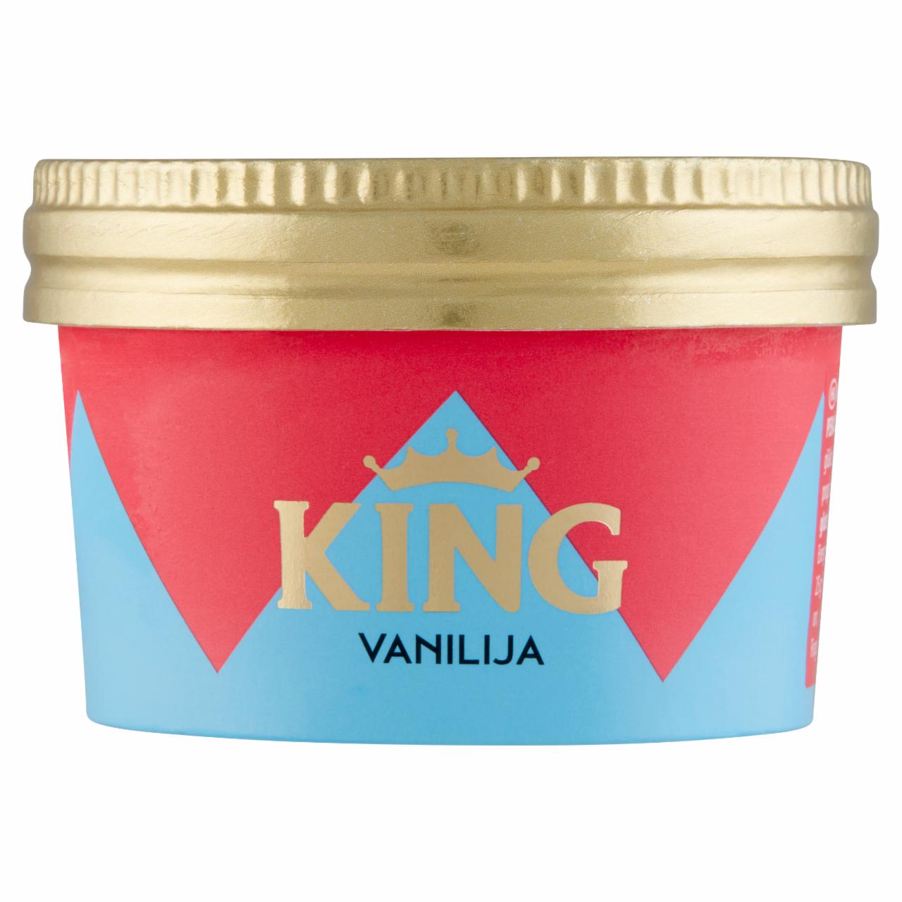 Képek - King vanília jégkrém karamellizált pekándió-darabokkal 120 ml