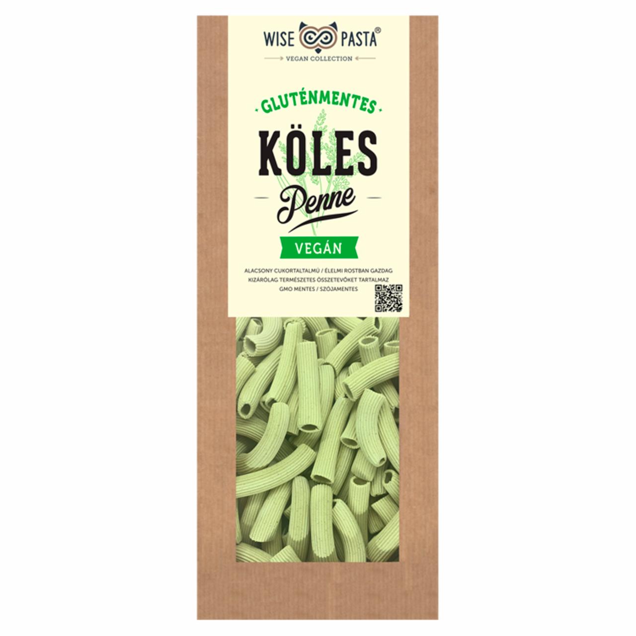 Képek - Wise Pasta penne gluténmentes, vegán köles száraztészta 200 g