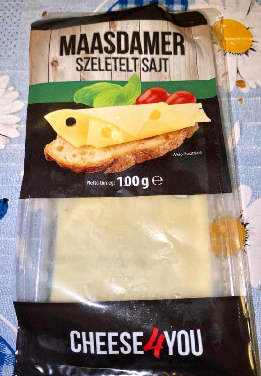 Képek - Maasdamer szeletelt sajt Cheese4you