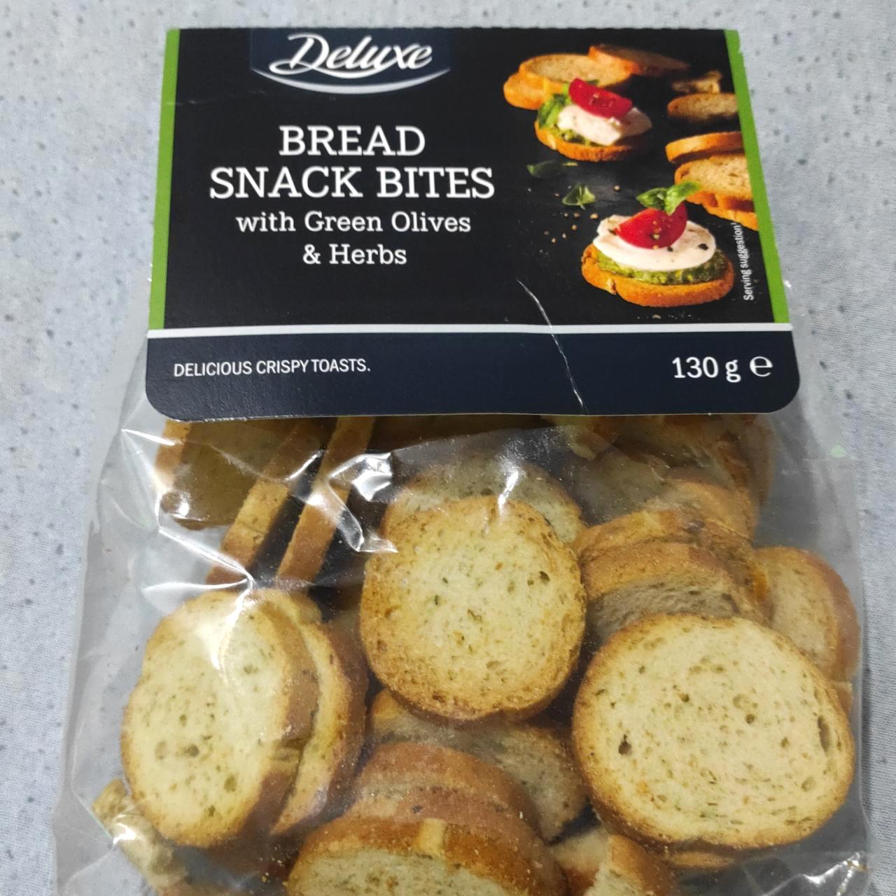 Képek - Bread snack bites with green olives & herbs Deluxe