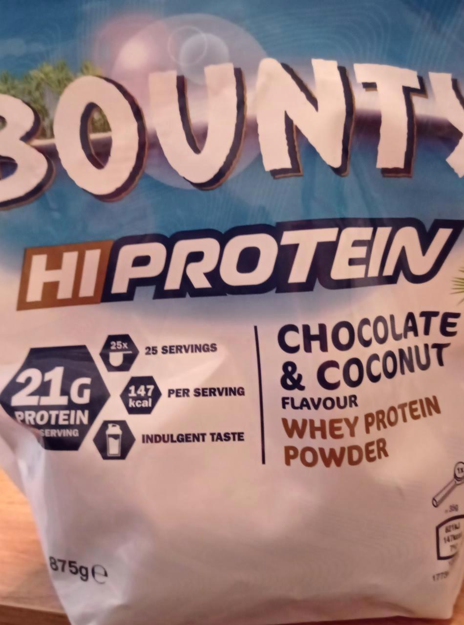 Képek - Hiprotein whey protein powder chocolate & coconut Bounty