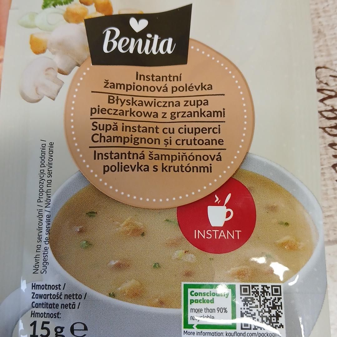 Képek - Instant gombás ízű bögrés leves Benita