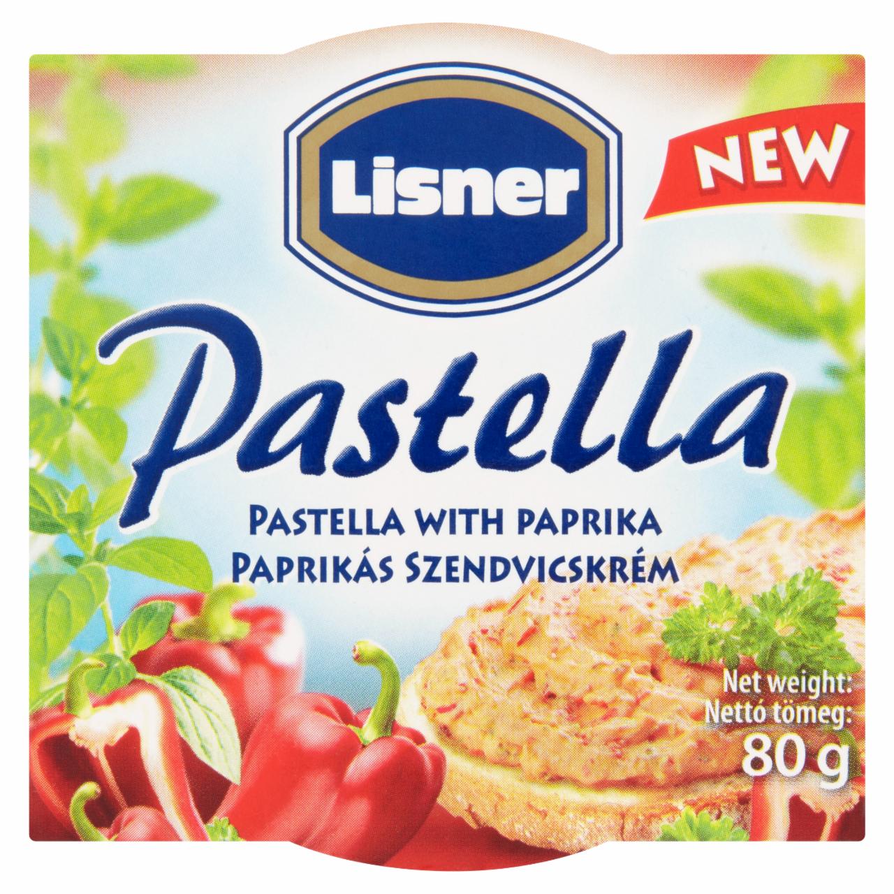 Képek - Lisner Pastella paprikás szendvicskrém 80 g