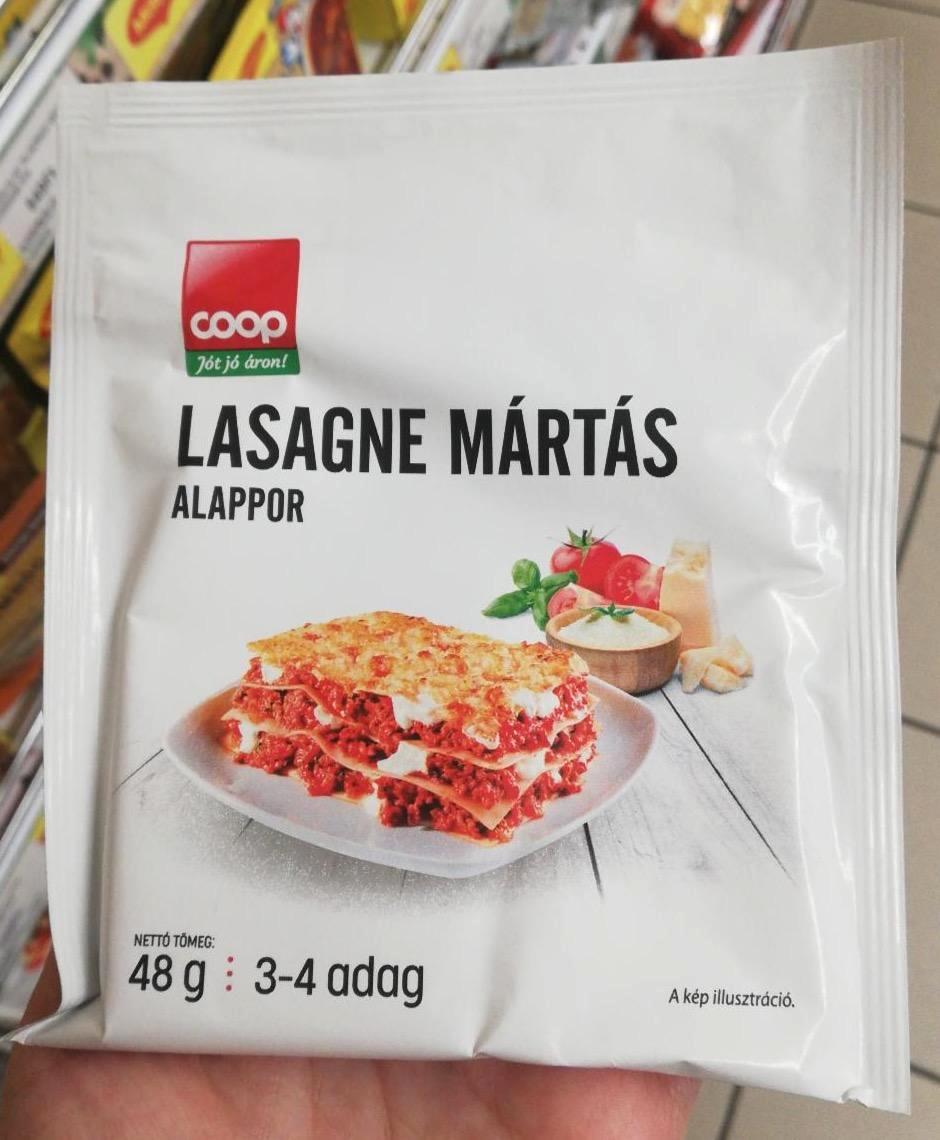 Képek - Lasagne mártás alappor Coop