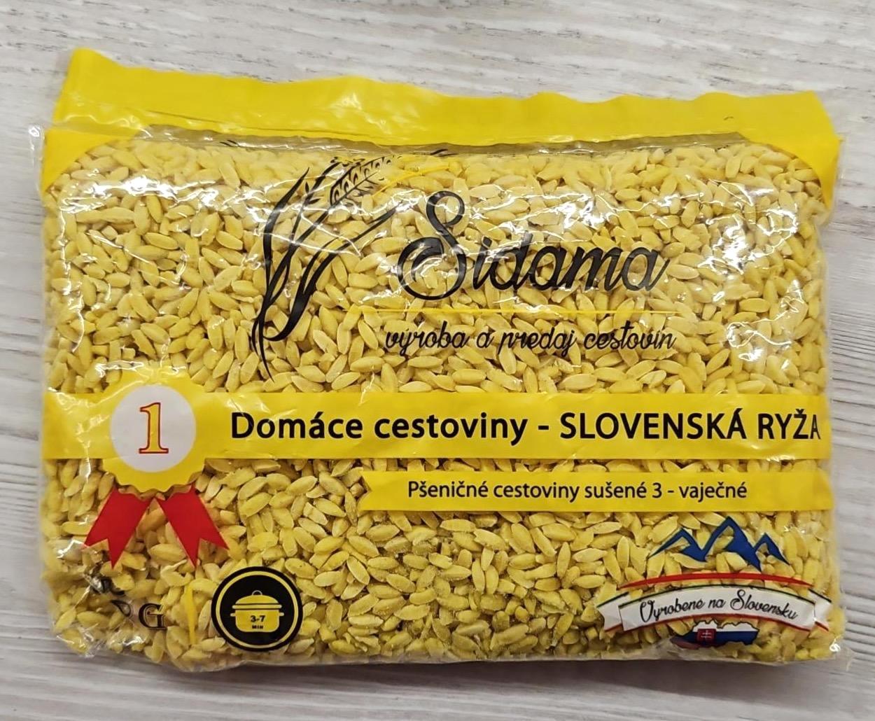Képek - Domáce cestoviny Slovenská Ryža vaječné Sidama