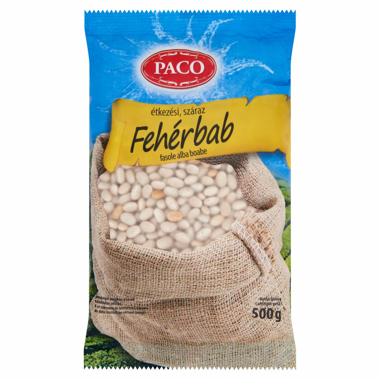 Képek - Paco étkezési fehérbab 500 g